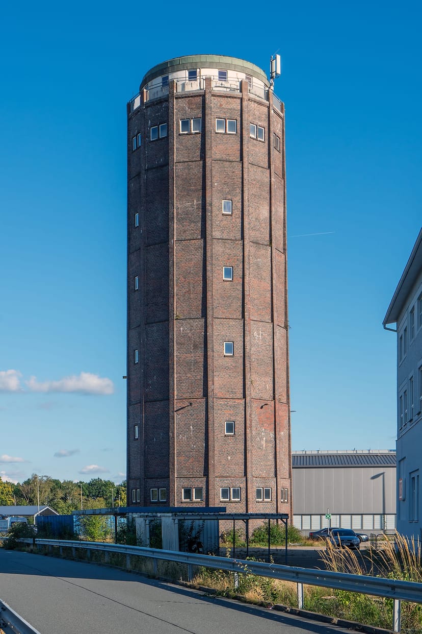 Denkmalgeschützter Wasserturm in Bremen-Hemelingen
